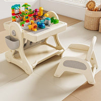 Thumbnail for Multifunctional Kids Study Desk with Stable Table and Chair - Casatrail.com