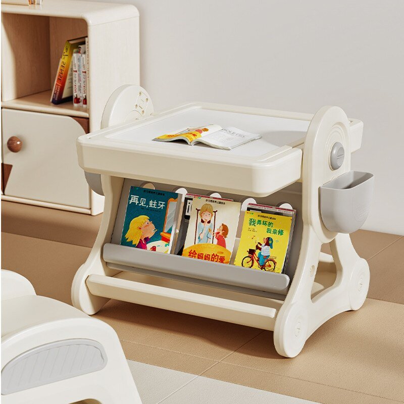 Multifunctional Kids Study Desk with Stable Table and Chair - Casatrail.com