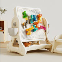 Thumbnail for Multifunctional Kids Study Desk with Stable Table and Chair - Casatrail.com