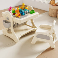 Thumbnail for Multifunctional Kids Study Desk with Stable Table and Chair - Casatrail.com