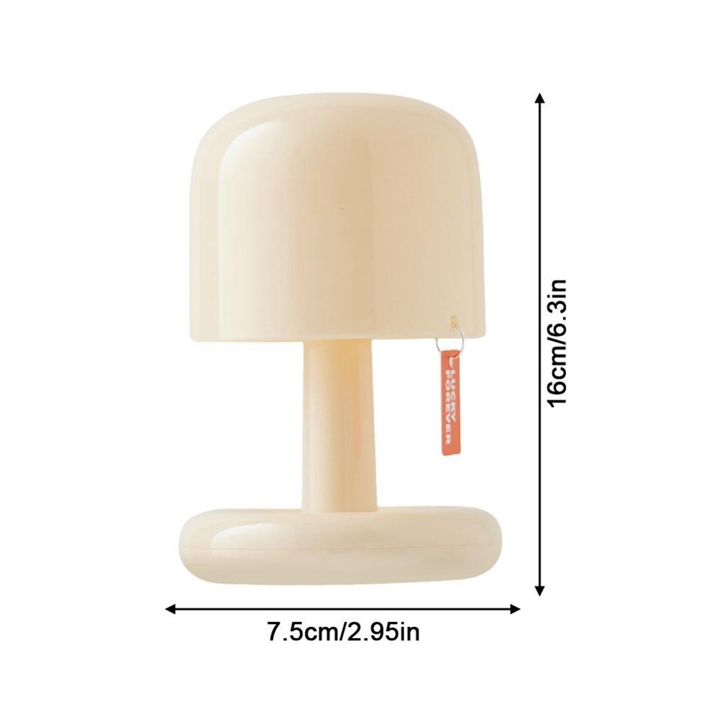 Mushroom Table Lamp with LED Light - Casatrail.com