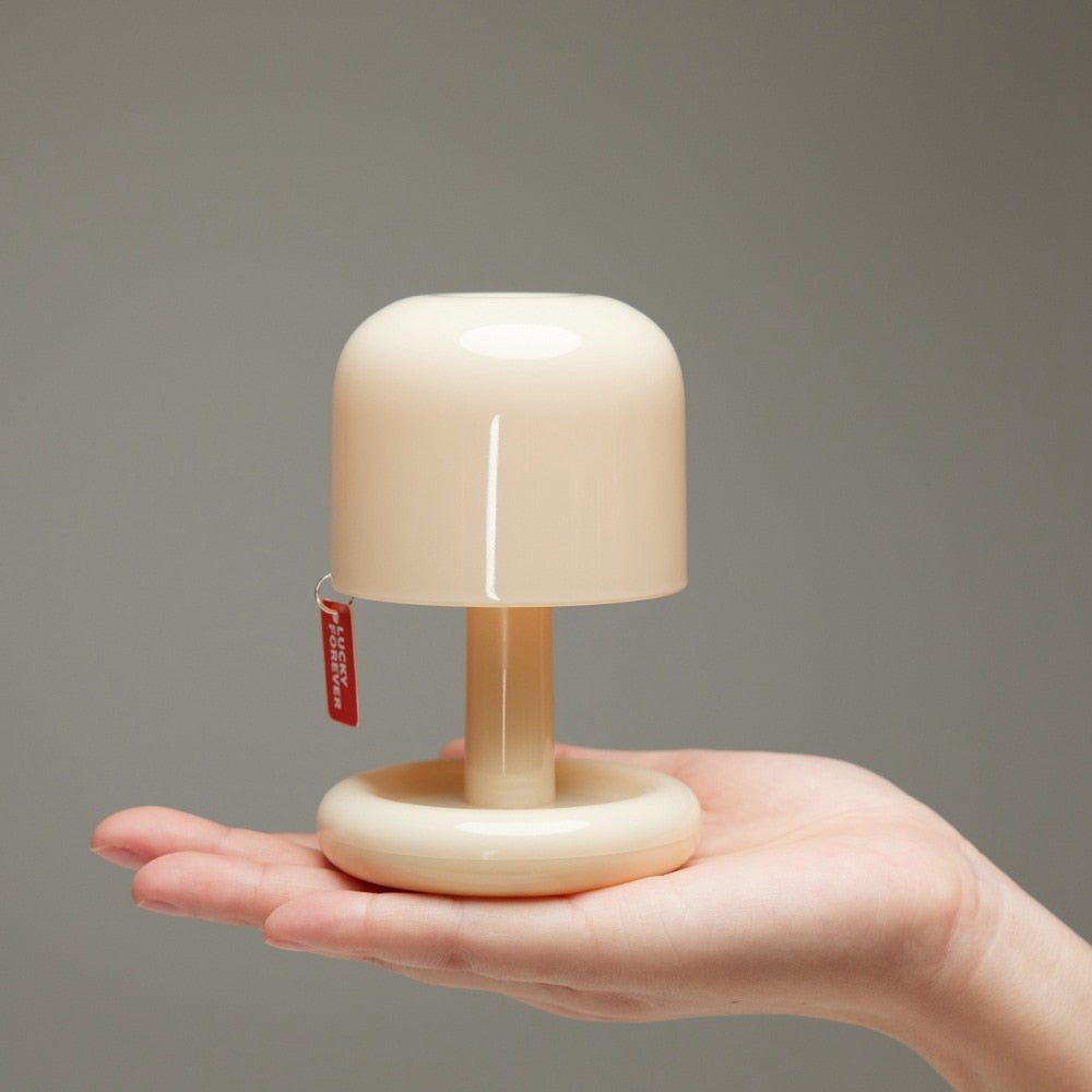 Mushroom Table Lamp with LED Light - Casatrail.com