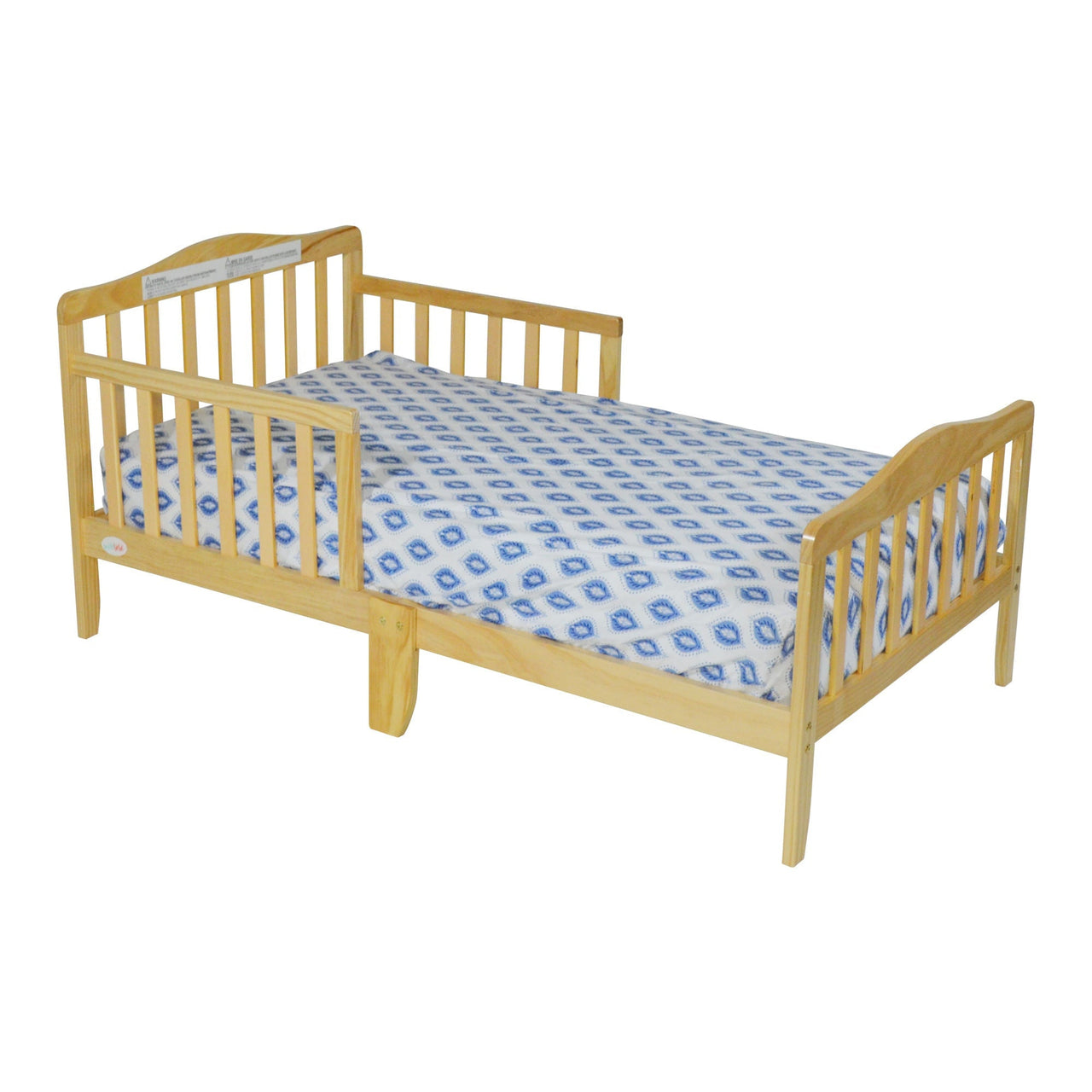 Natural Finish Toddler Platform Bed - Casatrail.com