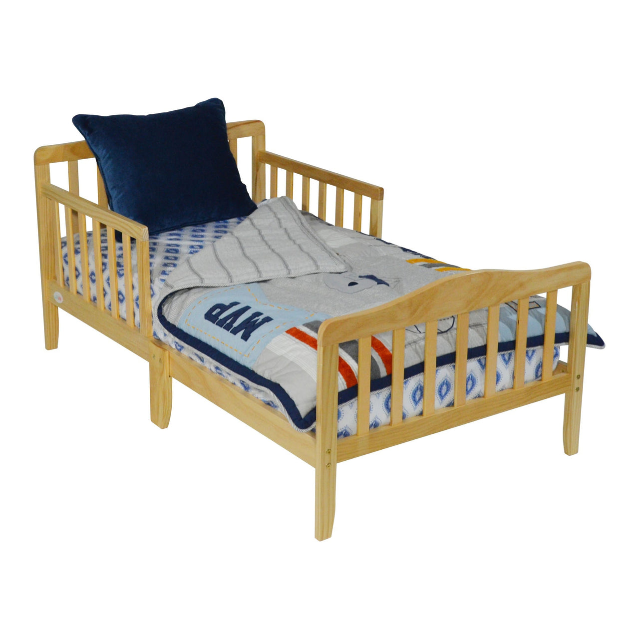 Natural Finish Toddler Platform Bed - Casatrail.com