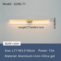 Thumbnail for NEO Gleam LED Bathroom Mirror Light - Modern Wall Lamp 19W - 27W - Casatrail.com