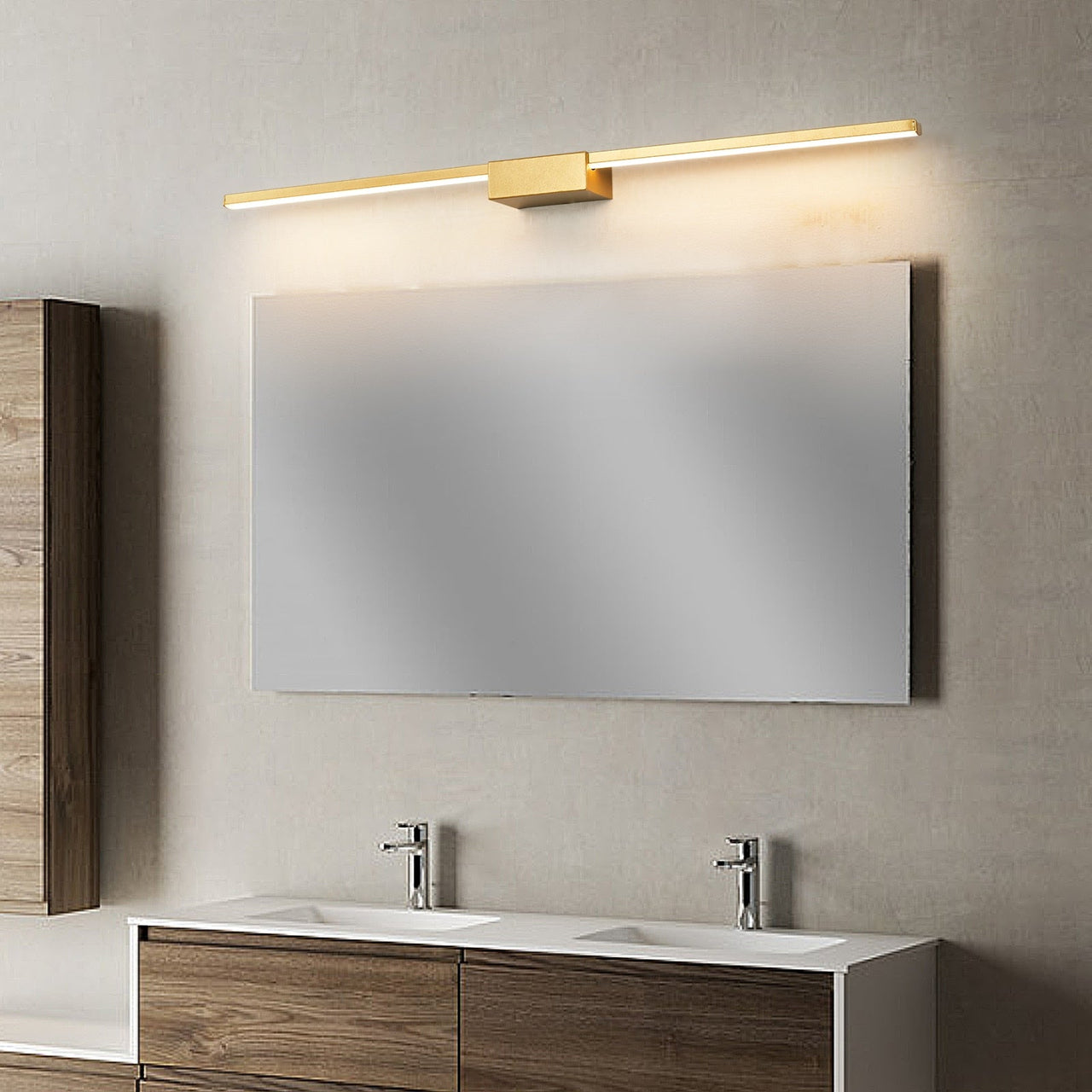 NEO Gleam LED Bathroom Mirror Light - Modern Wall Lamp 19W - 27W - Casatrail.com