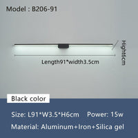 Thumbnail for NEO Gleam LED Bathroom Mirror Light - Modern Wall Lamp 19W - 27W - Casatrail.com