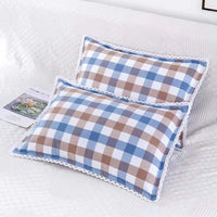 Thumbnail for New Cotton Lattice Pillow Case Cover - Casatrail.com