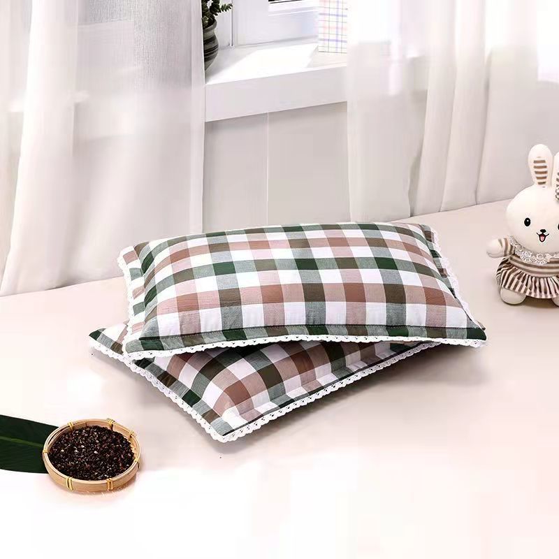 New Cotton Lattice Pillow Case Cover - Casatrail.com