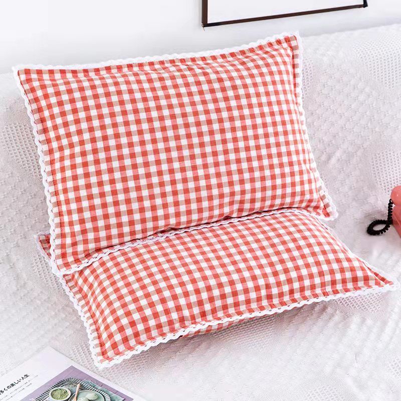 New Cotton Lattice Pillow Case Cover - Casatrail.com