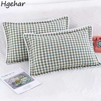 Thumbnail for New Cotton Lattice Pillow Case Cover - Casatrail.com