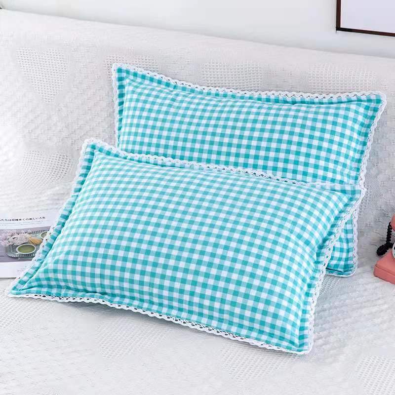 New Cotton Lattice Pillow Case Cover - Casatrail.com