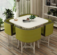 Thumbnail for New Dining Table Set with 4 Chairs - Casatrail.com