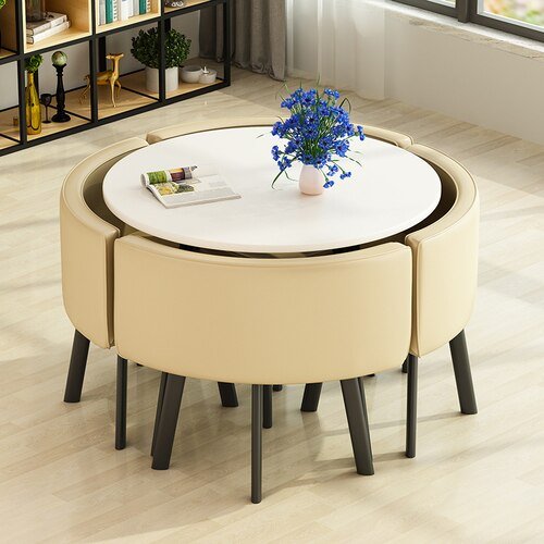 New Dining Table Set with 4 Chairs - Casatrail.com