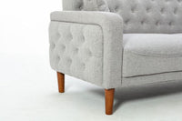 Thumbnail for New Gray Linen Convertible Sofa Set - Casatrail.com