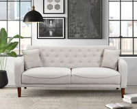 Thumbnail for New Gray Linen Convertible Sofa Set - Casatrail.com