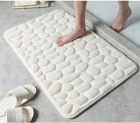 Thumbnail for Non - Slip Cobblestone Embossed Bathroom Mat - Casatrail.com