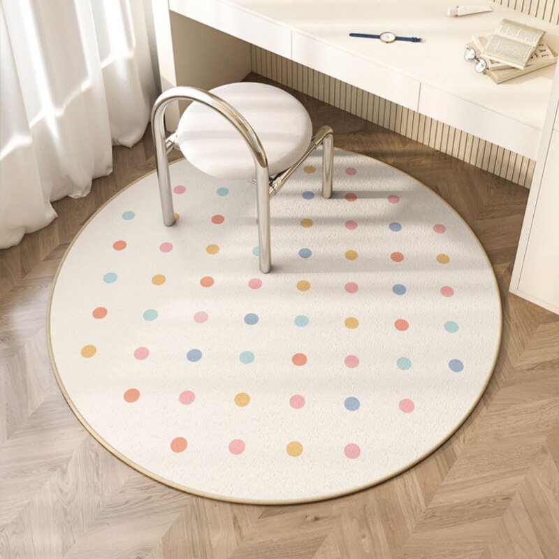 Non - Slip Round Soft Living Room Carpet - Casatrail.com