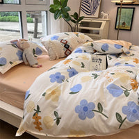 Thumbnail for Nordic Bedclothes Bedding Set with Duvet Cover and Comforter - Casatrail.com