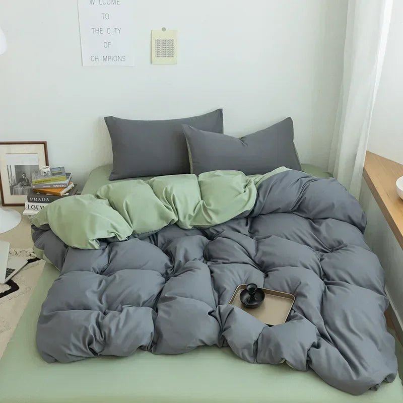 Nordic Bedding Set with Duvet Cover, Bed Sheet & Pillowcase - Casatrail.com