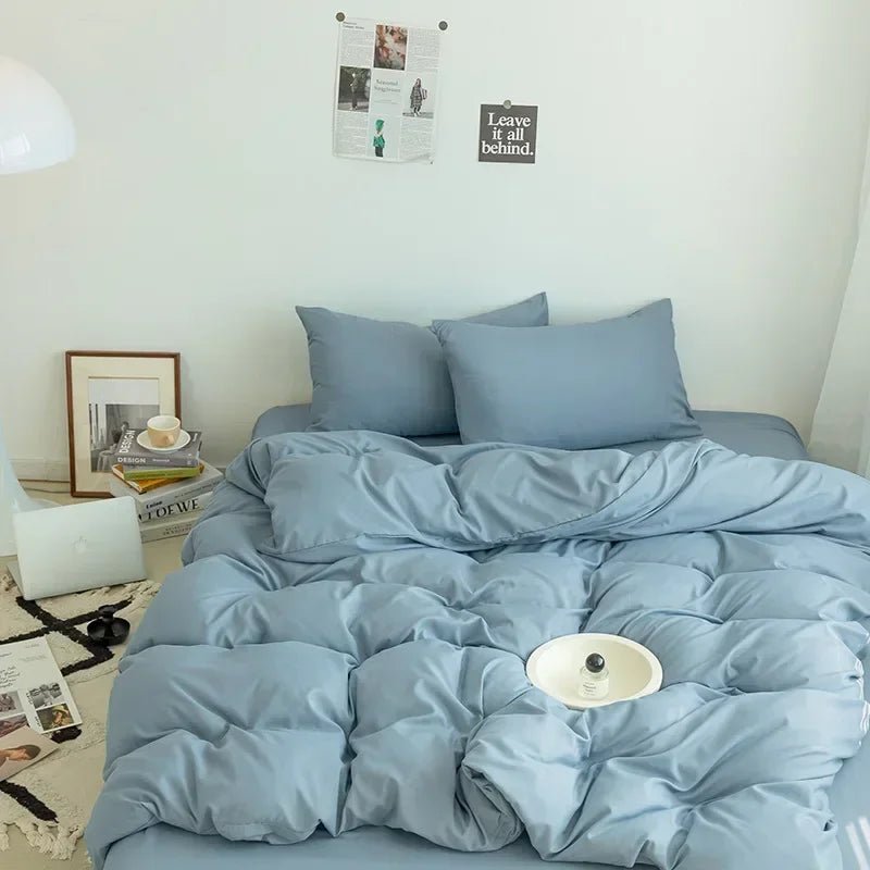 Nordic Bedding Set with Duvet Cover, Bed Sheet & Pillowcase - Casatrail.com