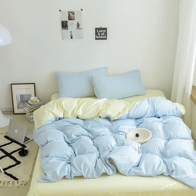 Nordic Bedding Set with Duvet Cover, Bed Sheet & Pillowcase - Casatrail.com