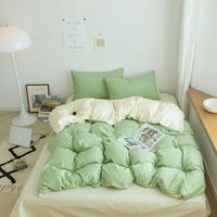 Thumbnail for Nordic Bedding Set with Duvet Cover, Bed Sheet & Pillowcase - Casatrail.com