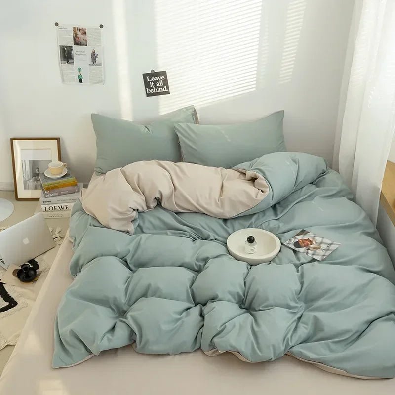 Nordic Bedding Set with Duvet Cover, Bed Sheet & Pillowcase - Casatrail.com