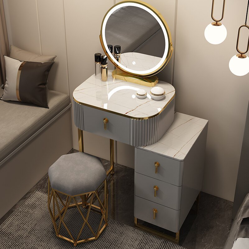 Nordic Bedroom Dressing Table - Minimalist Classic Design - Casatrail.com