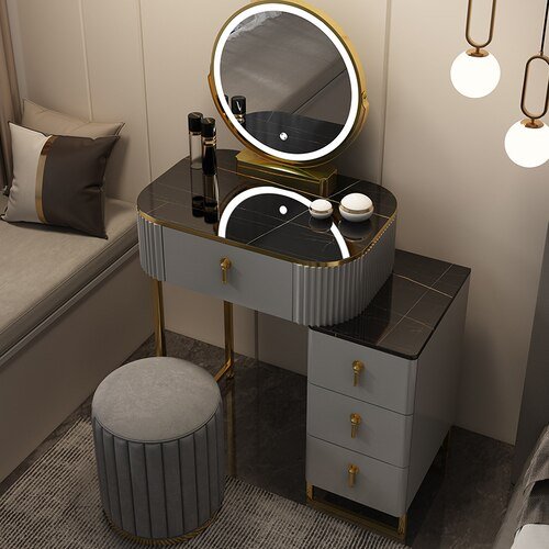 Nordic Bedroom Dressing Table - Minimalist Classic Design - Casatrail.com