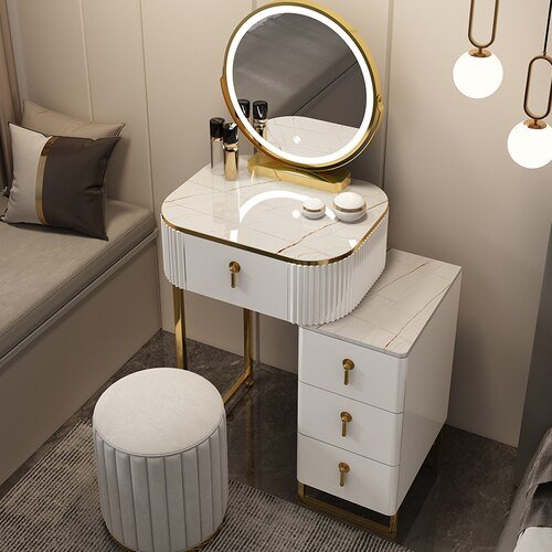 Nordic Bedroom Dressing Table - Minimalist Classic Design - Casatrail.com