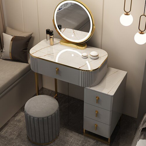 Nordic Bedroom Dressing Table - Minimalist Classic Design - Casatrail.com