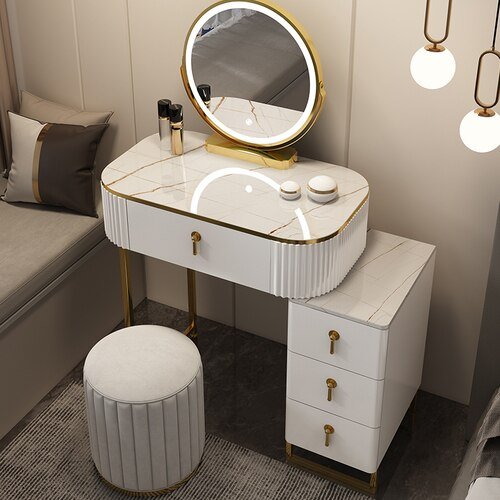 Nordic Bedroom Dressing Table - Minimalist Classic Design - Casatrail.com