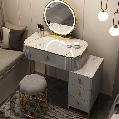 Nordic Bedroom Dressing Table - Minimalist Classic Design - Casatrail.com