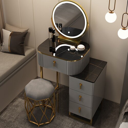 Nordic Bedroom Dressing Table - Minimalist Classic Design - Casatrail.com