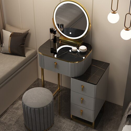 Nordic Bedroom Dressing Table - Minimalist Classic Design - Casatrail.com