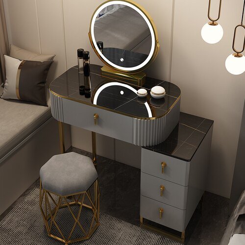 Nordic Bedroom Dressing Table - Minimalist Classic Design - Casatrail.com