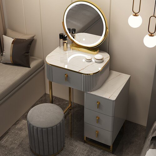 Nordic Bedroom Dressing Table - Minimalist Classic Design - Casatrail.com