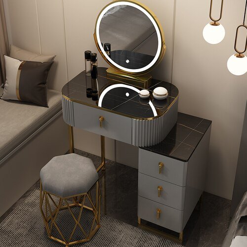 Nordic Bedroom Dressing Table - Minimalist Classic Design - Casatrail.com