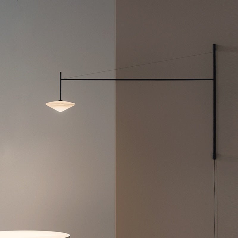 Nordic Black Swing Arm Wall Lamp - Casatrail.com