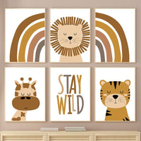 Thumbnail for Nordic Canvas for Baby Room - Casatrail.com