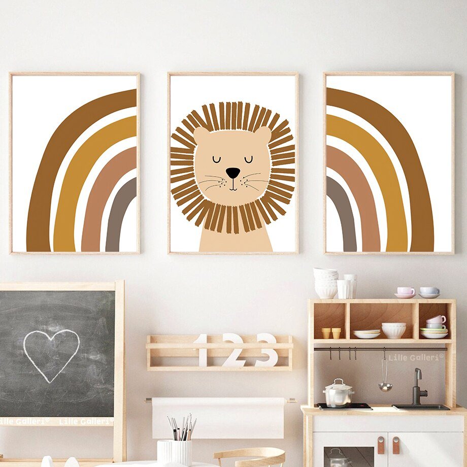 Nordic Canvas for Baby Room - Casatrail.com