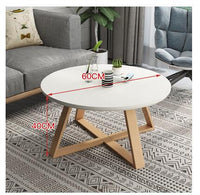 Thumbnail for Nordic Casual Small Round Coffee Table - Casatrail.com