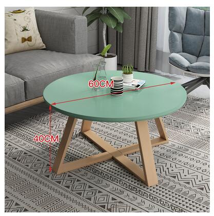 Nordic Casual Small Round Coffee Table - Casatrail.com