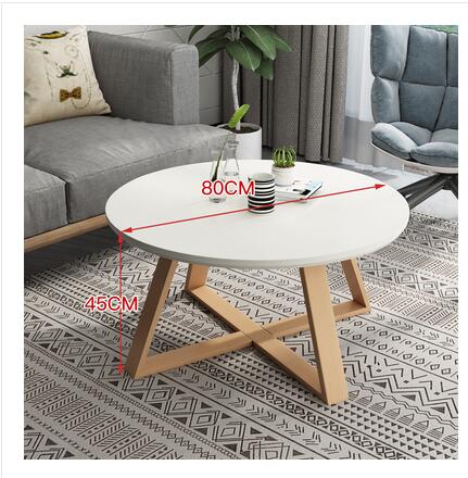 Nordic Casual Small Round Coffee Table - Casatrail.com