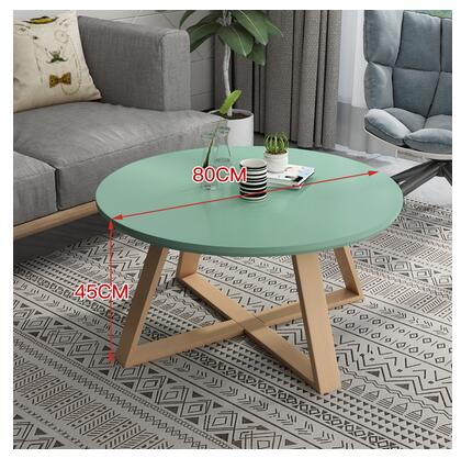 Nordic Casual Small Round Coffee Table - Casatrail.com