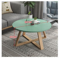 Thumbnail for Nordic Casual Small Round Coffee Table - Casatrail.com