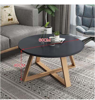 Nordic Casual Small Round Coffee Table - Casatrail.com