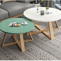 Thumbnail for Nordic Casual Small Round Coffee Table - Casatrail.com