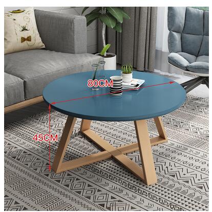 Nordic Casual Small Round Coffee Table - Casatrail.com